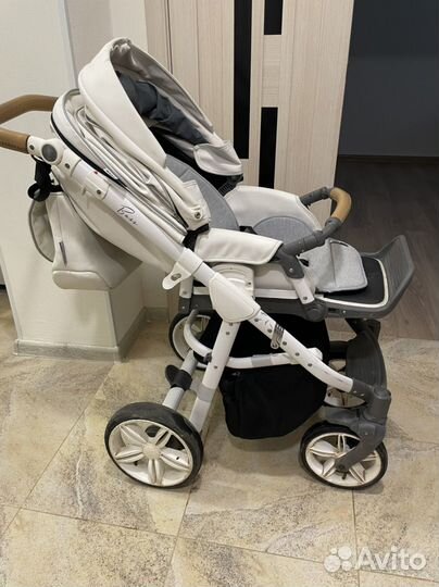 Коляска для новорожденных 2в1 roan