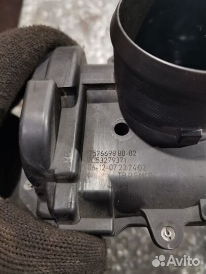 Заслонка дроссельная электрическая Peugeot 308 I