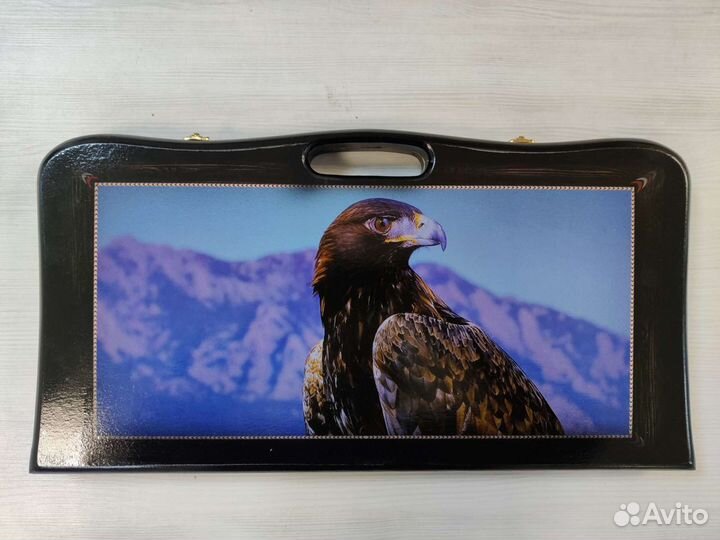 Нарды подарочные орел с ручкой