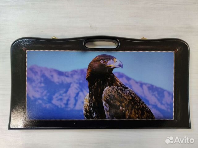 Нарды подарочные орел с ручкой