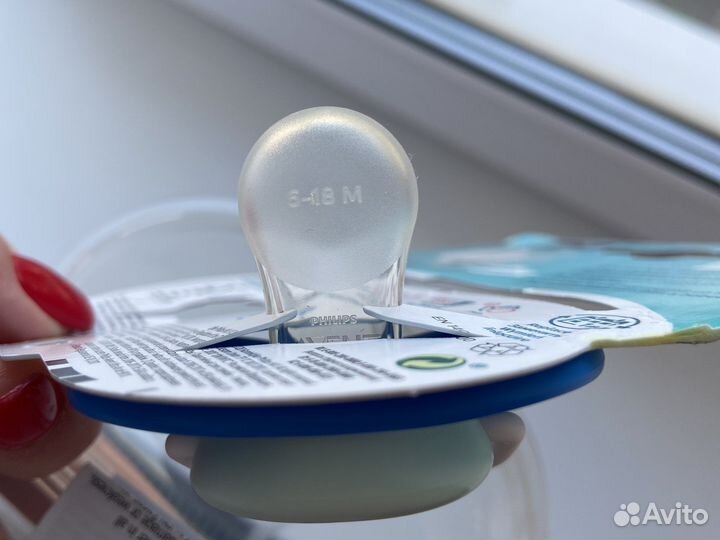 Соска пустышка avent 6 18