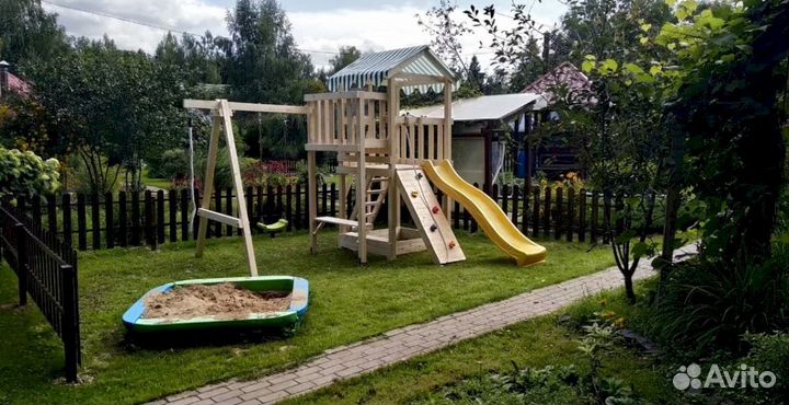 Детская площадка без заноз