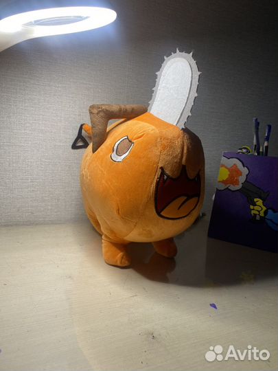 Аниме игрушка человек-бензопила