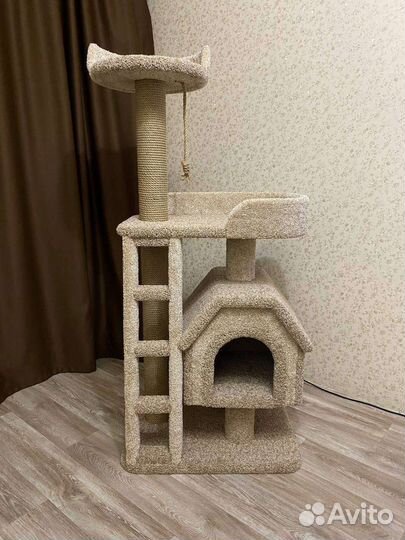Когтеточка, домик, комплекс для кошек