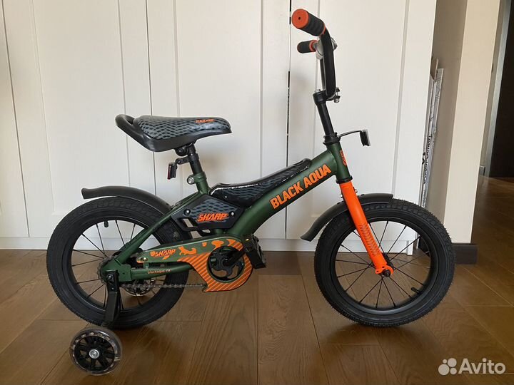 Велосипед детский Black Aqua Sharp 14