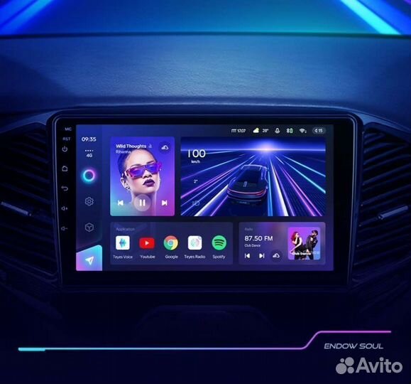 Магнитола teyes cc3 8 ядер 4G DSP