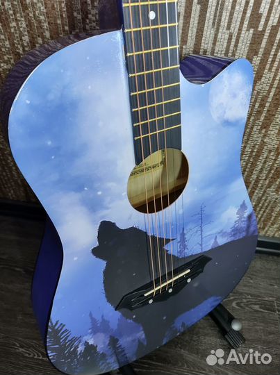 Гитара акустическая, новая