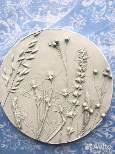 Гипсовое панно