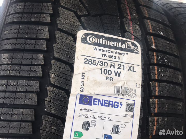Continental WinterContact TS 860 S 255/35 R21 и 285/30 R21