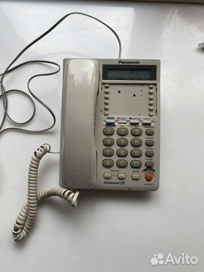 Проводной стационарный телефон Panasonic