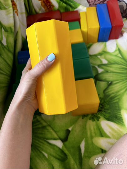 Кубики детские мягкие конструктор