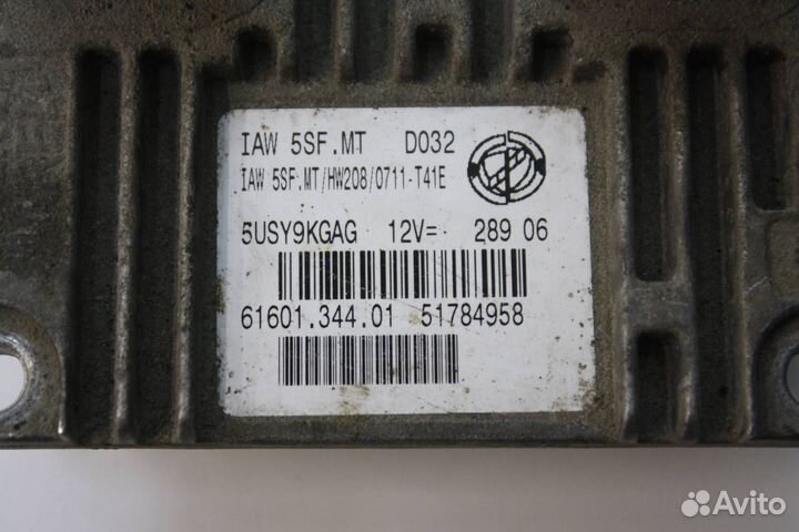 Блок управления двигателем Fiat Albea 2007