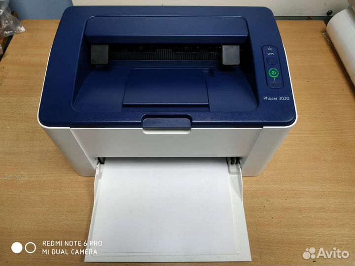 Принтер лазерный Xerox 3020. Wi-fi. Рабочий