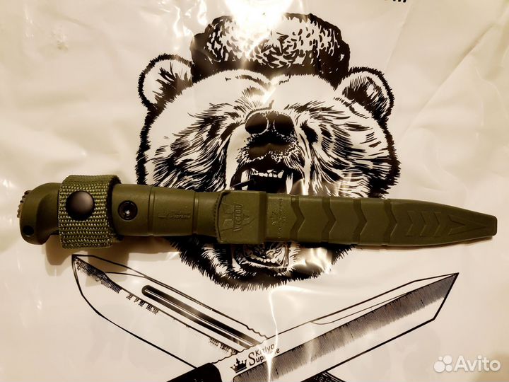 Нож Kizlyar Supreme Vector 420HC TacWash Олива