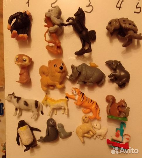 Игрушки ландрин, киндер, свит бокс и др