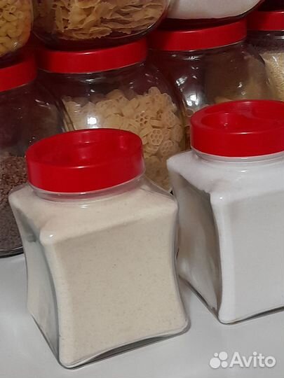 Банки Икеа большие 1.8 л. 8 шт