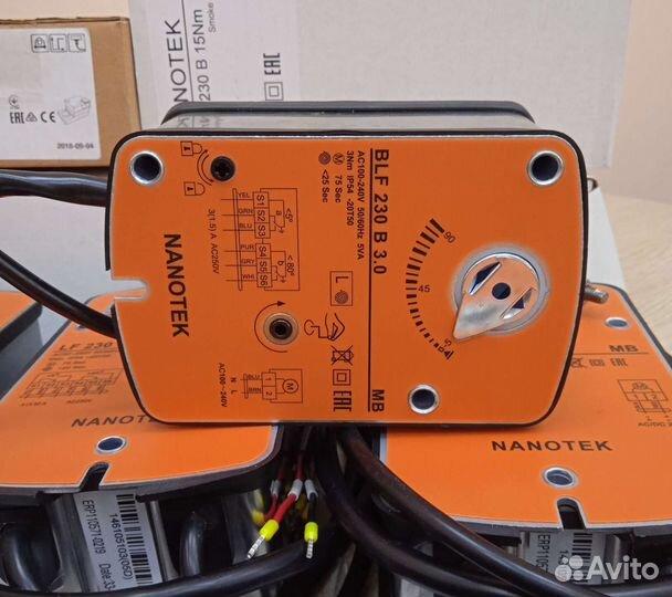 Nanotek приводы вентиляции