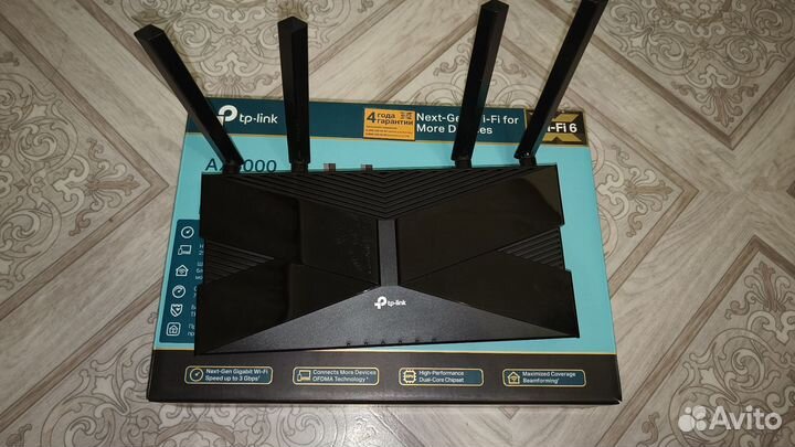 Роутер tp link ax 3000 Archer AX50