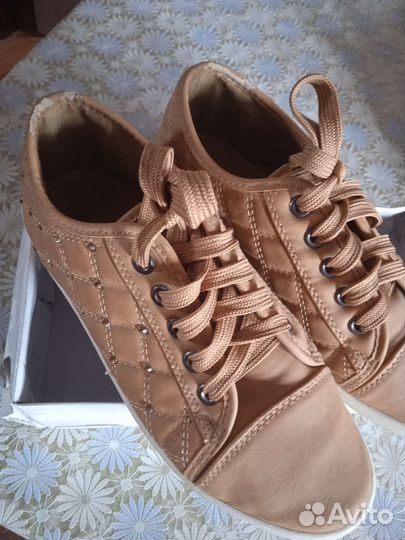 Кеды мокасины кроссовки женские р 36