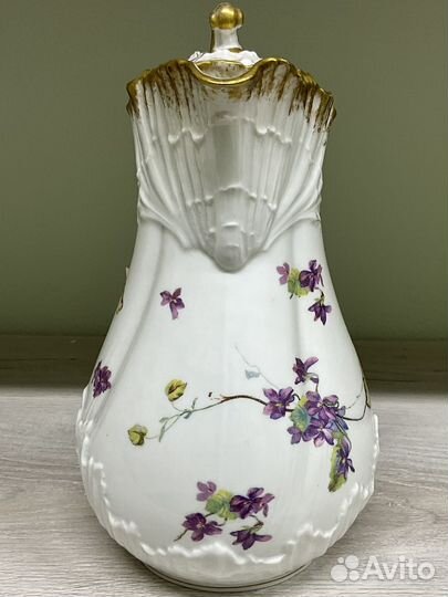 Антикварный кофейный сервиз Limoges, Франция