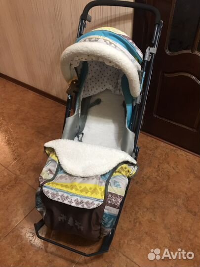 Коляска санки