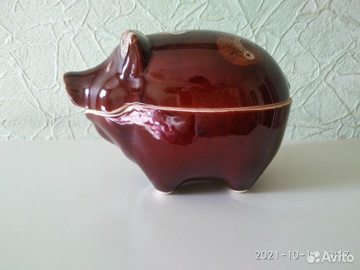 Горшок для запекания «поросенок». Новый