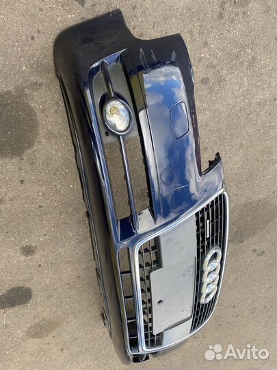 Бампер передний Audi A4 B7 8ED В сборе с решоткой