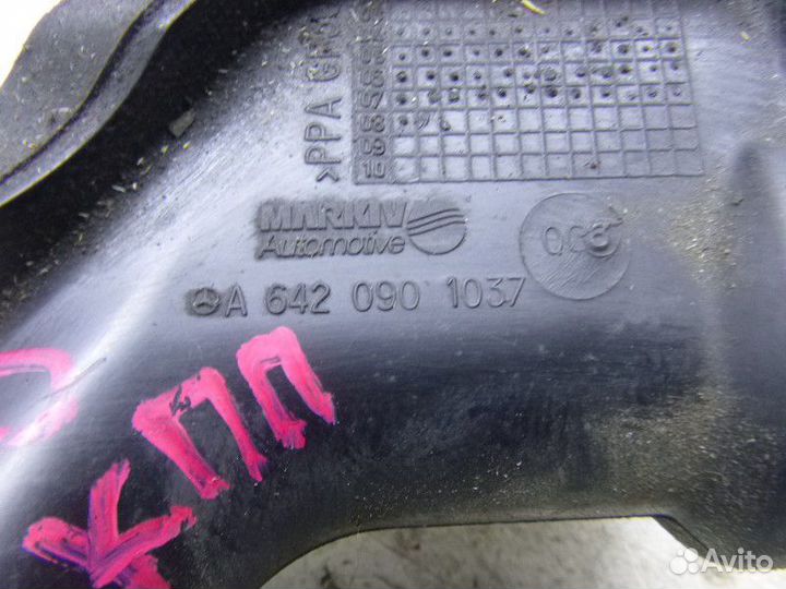 Воздуховод mercedes benz GL-class X164 2006-2012