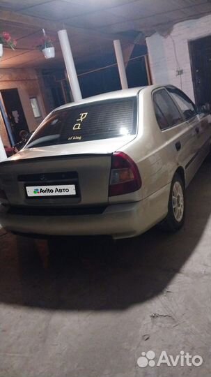 Hyundai Accent 1.5 МТ, 2004, 350 000 км