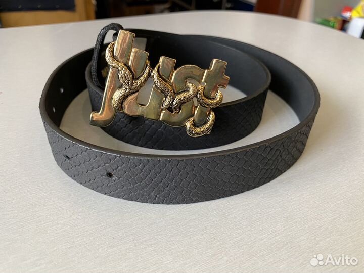 Ремень с пряжкой Just Cavalli. Новый. 85 см