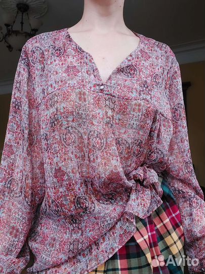 Блузка винтажная