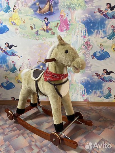 Детская качалка лошадь
