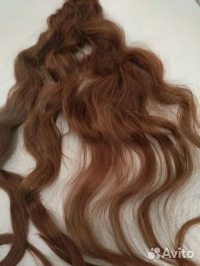 Хвост шиньон натуральный