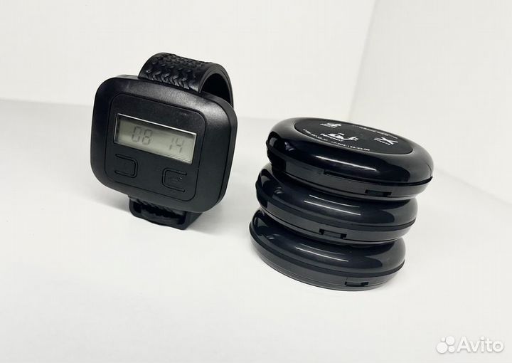 Комплект: часы официанта, кнопка вызова официанта