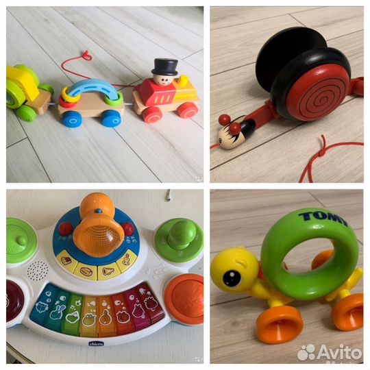 Hape, Chicco, коляска, 2 стакана Мишка, Лама