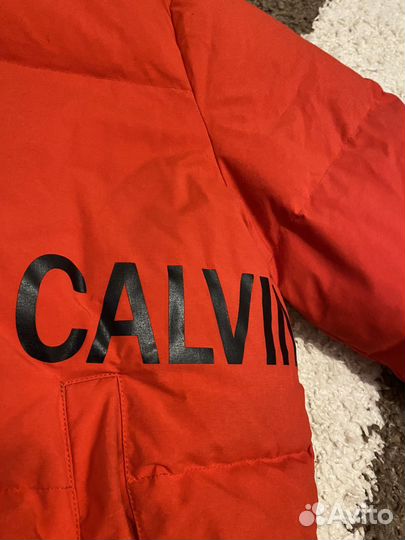 Пуховик женский calvin klein оригинал