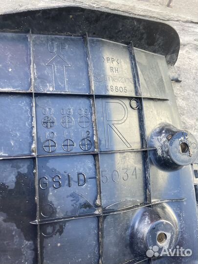Локер задний правый mazda 6 gh