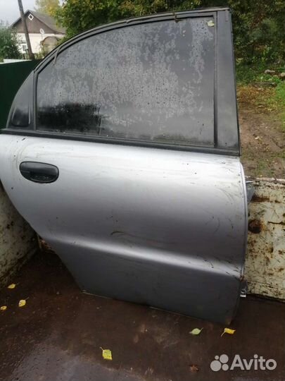 Chevrolet lanos, дверь и багажник