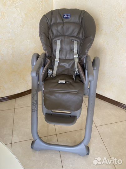 Детский стульчик для кормления chicco polly magic