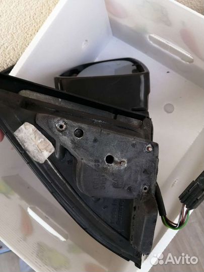 Зеркало левое opel omega B