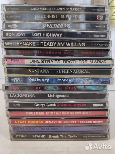 CD диски Rock, Metal