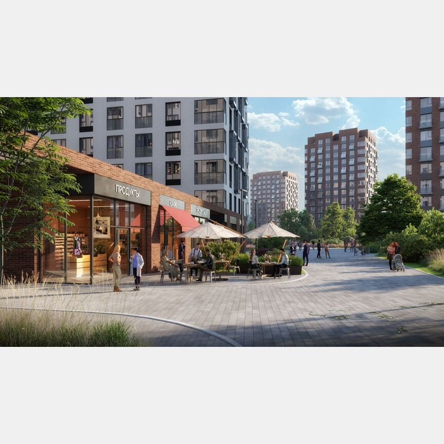 2-к. квартира, 44,3 м², 6/11 эт.