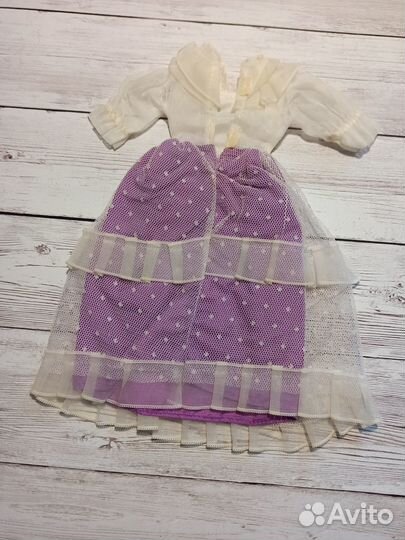 Платье для кукол формата Барби