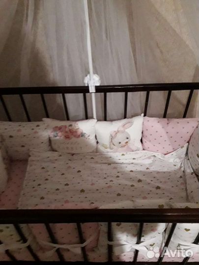 Бортики в детскую кроватку