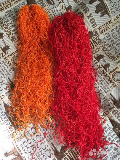 Оранжевые и красные зизи