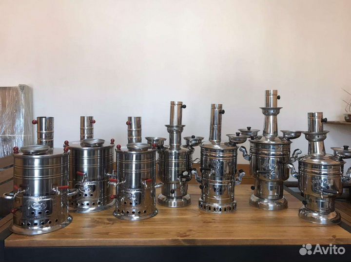 Самовар на дровах турецкий разборный