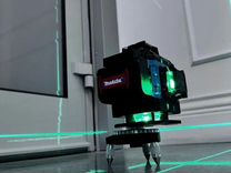 Л�азерный уровень/нивелир Makita 4D, Зеленый луч