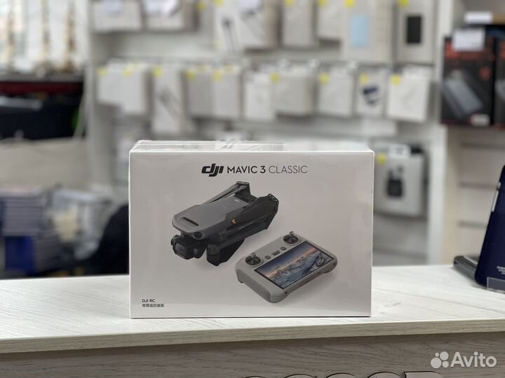 Квадрокоптер dji mavic 3 classic RC (с экраном)