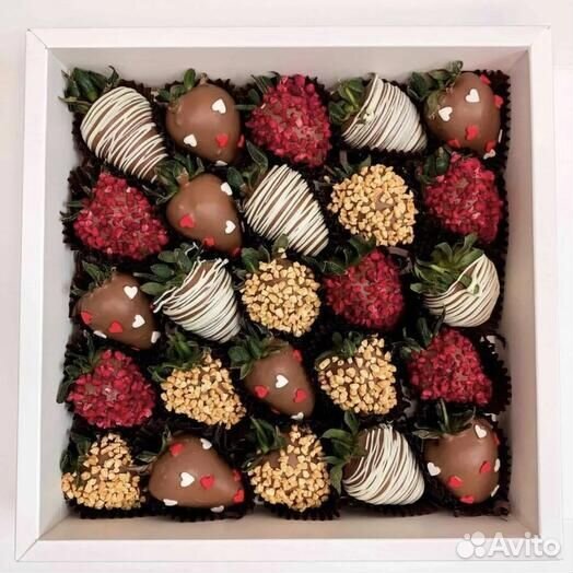 Клубника в бельгийском шоколаде