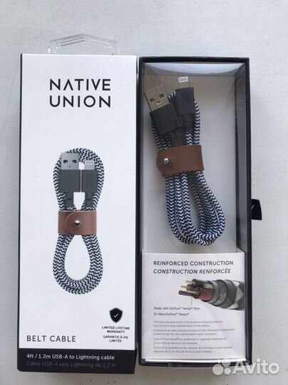 Native Union Кабель для зарядки iPhone